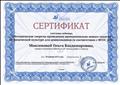 Сертификат участника вебинара "Методические секреты проведения принципиально нового занятия по физической культуре для дошкольников (в соответствии с ФГОС ДО), январь 2015г. Сертификат участника вебинара "Методические секреты проведения принципиально нового занятия по физической культуре для дошкольников (в соответствии с ФГОС ДО), январь 2015г.